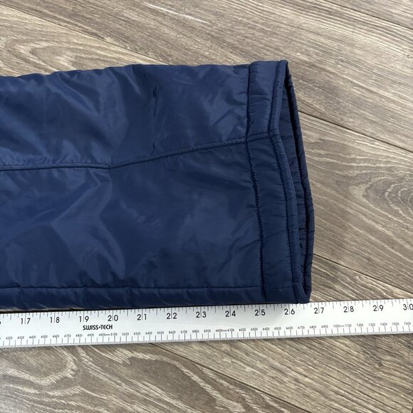 VTG Topher Mens Ski Pants Overalls Bib Ski Suit Suspenders 70s 80s M Blue Retro - Picture 6 of 15